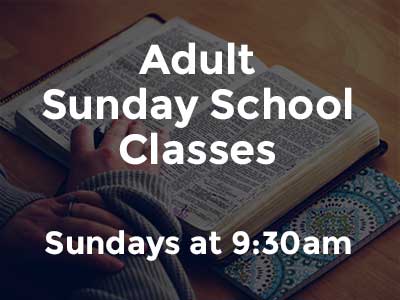 Adult Sunday School