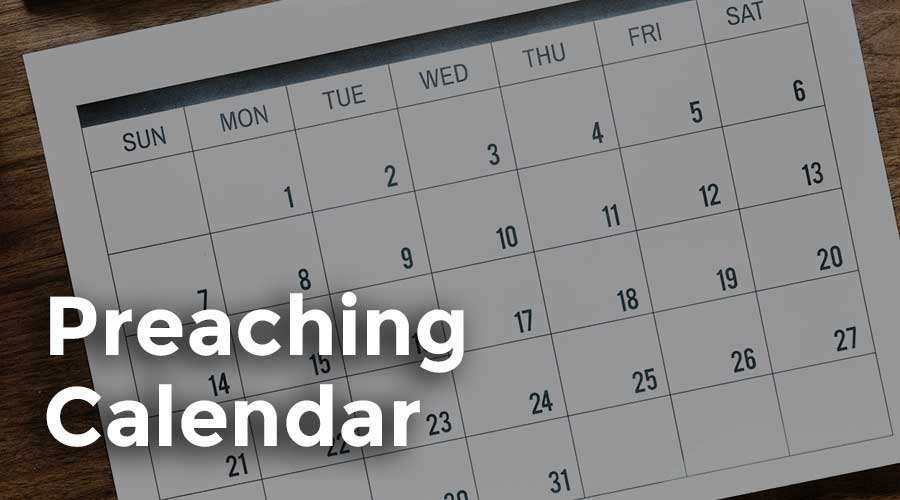 Preaching Calendar