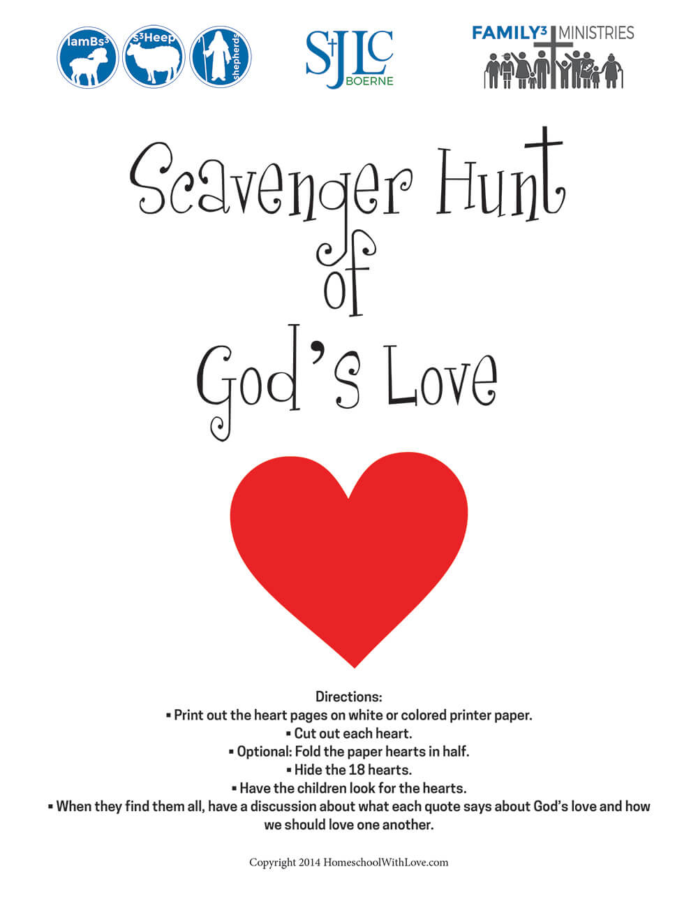 VBS SCAVENGER HUNT