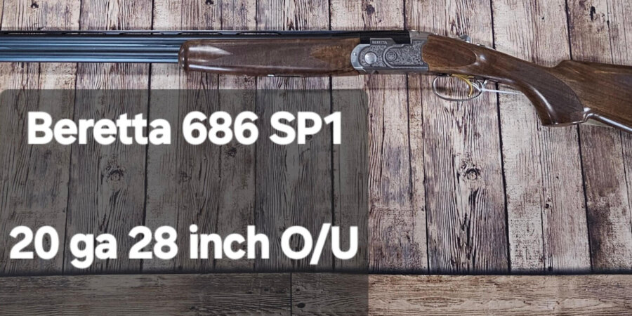 #1 Beretta 686 SP1 20 ga OU $2550