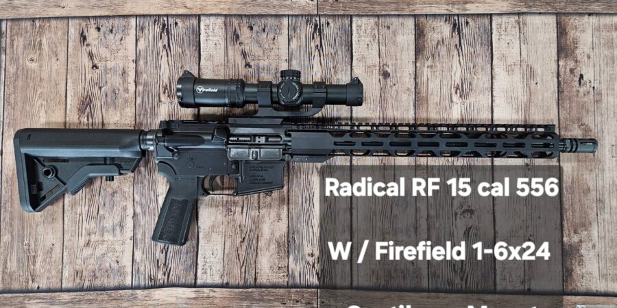 #3 Radical RF15 556 1-6x24 $840