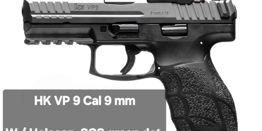 #4 HK VP 9 cal 9mm Holoson Optic $650